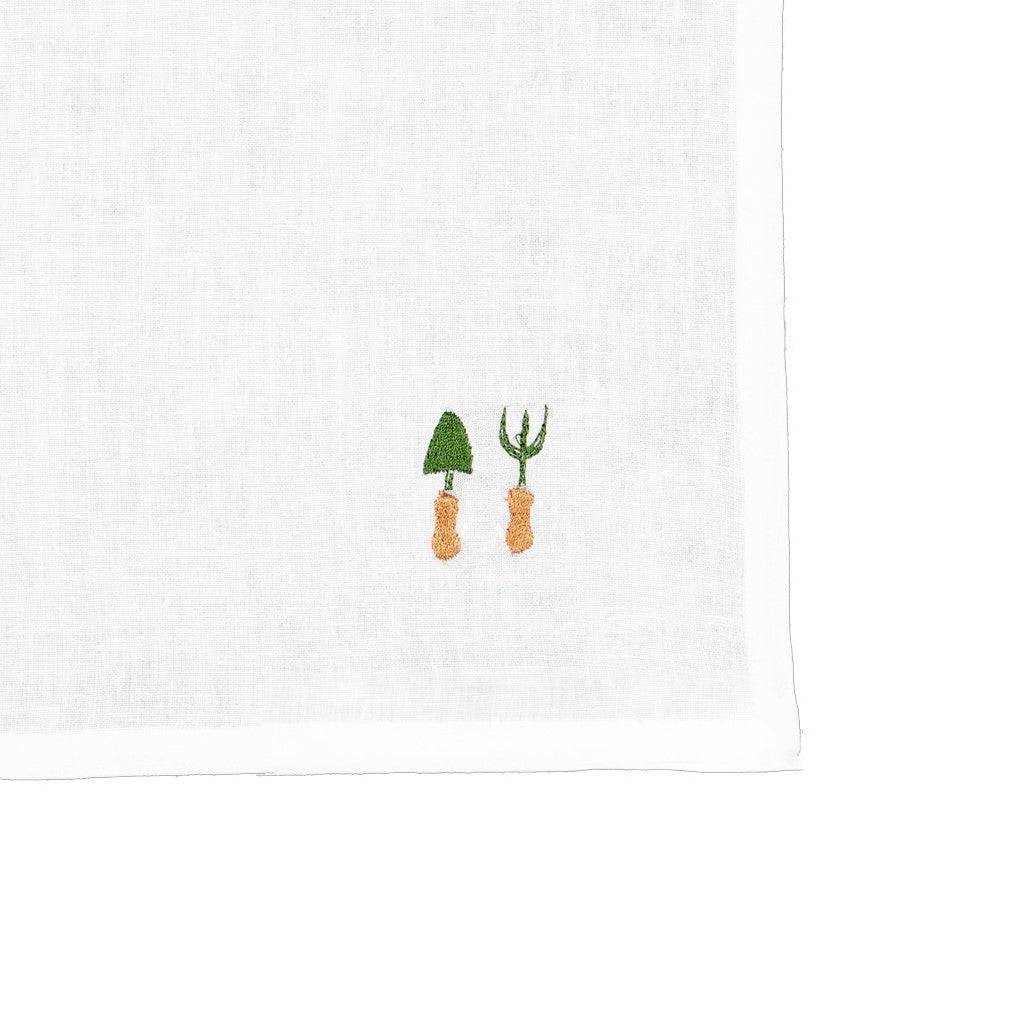 Kitchen Gardener Napkins Set of Four - Ivory Linen