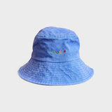 Multi-Colour Text Bucket Hat