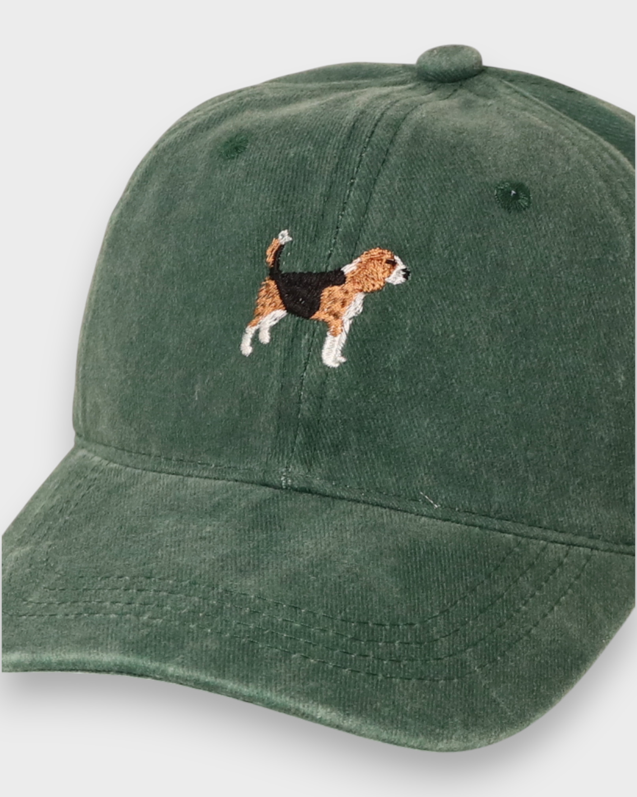 French Bulldog personalised hat with embroidered design on the front.