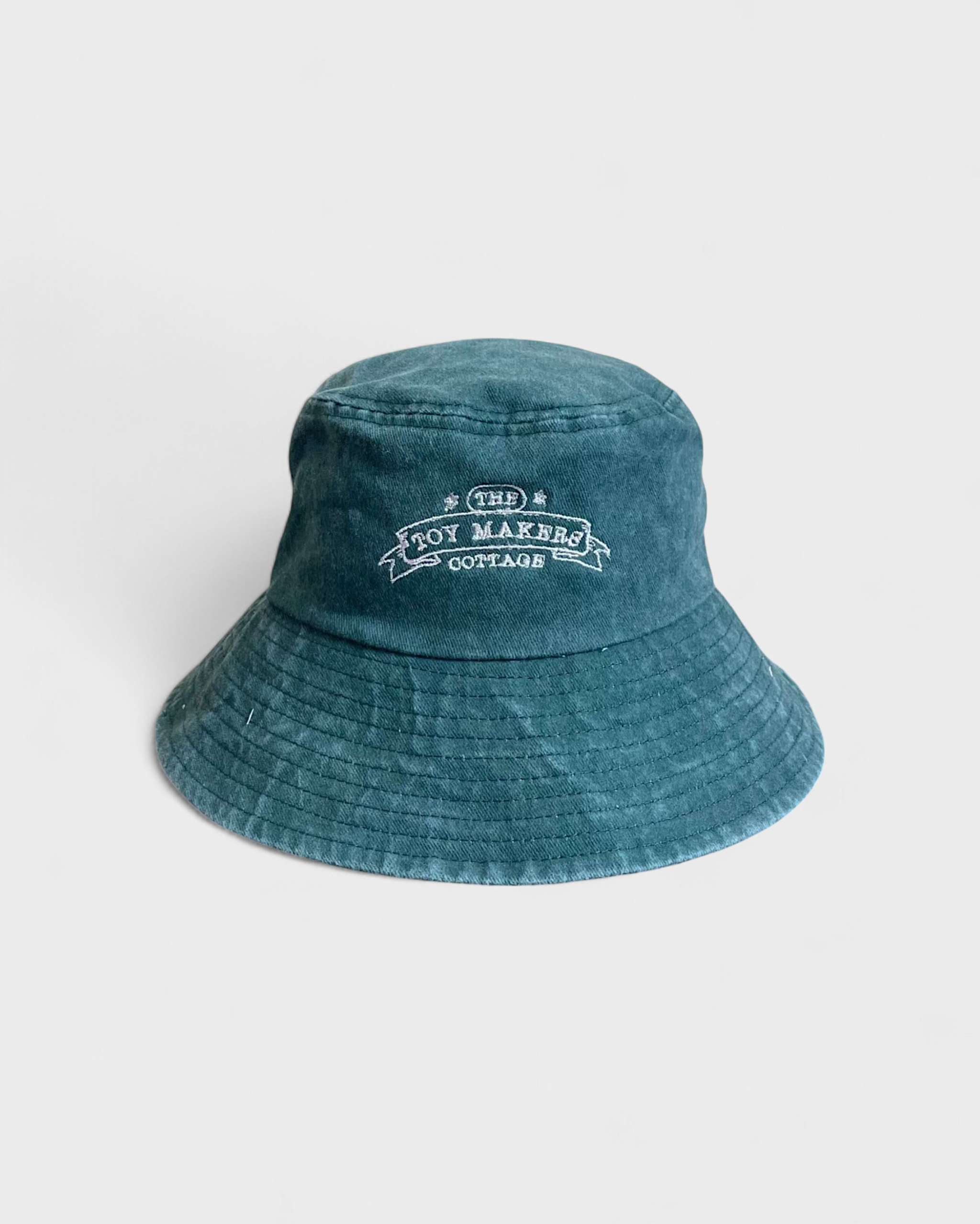 TMC Personalised Bucket Hat for Kids, 100% Washed Cotton, Embroidered in NZ.