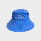 TMC Personalised Bucket Hat in blue for kids, embroidered design, 100% cotton.
