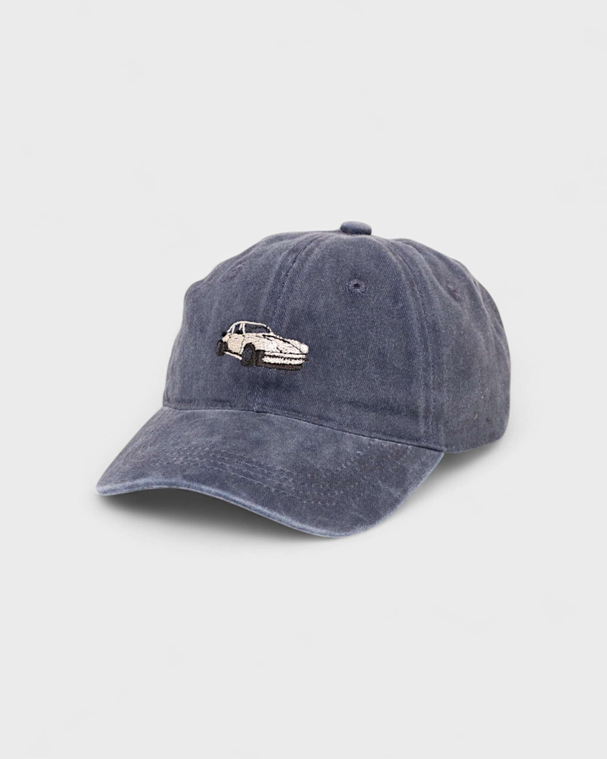 Porsche Personalised Hat with embroidered 930 design, 100% washed cotton, classic baseball fit.