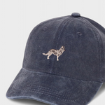 Husky personalised hat with embroidered design and custom back embroidery.