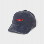 Ferrari F40 personalised hat with hand-drawn car embroidery, classic baseball fit.
