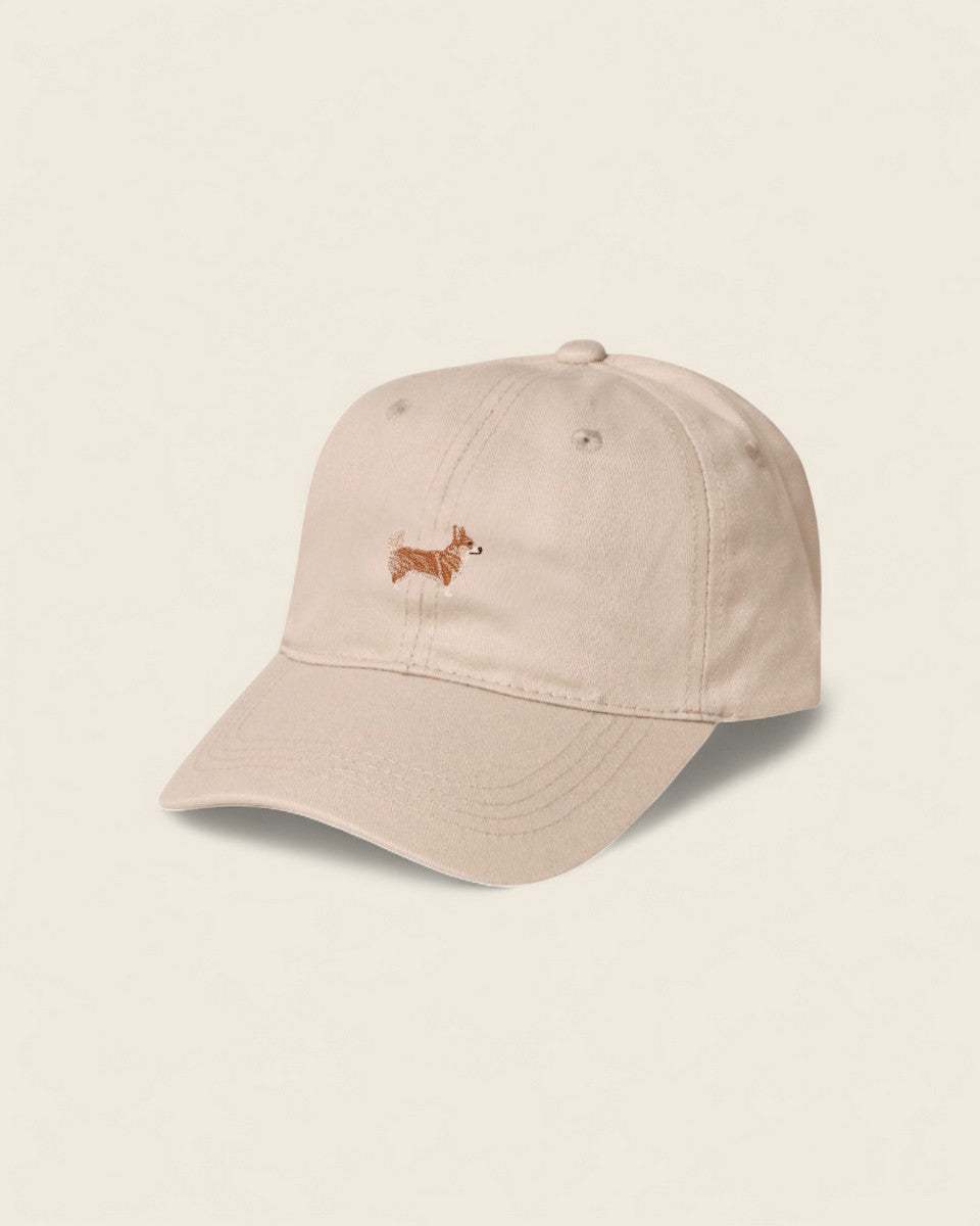 Corgi Personalised Hat - Namesake Embroidery Studio