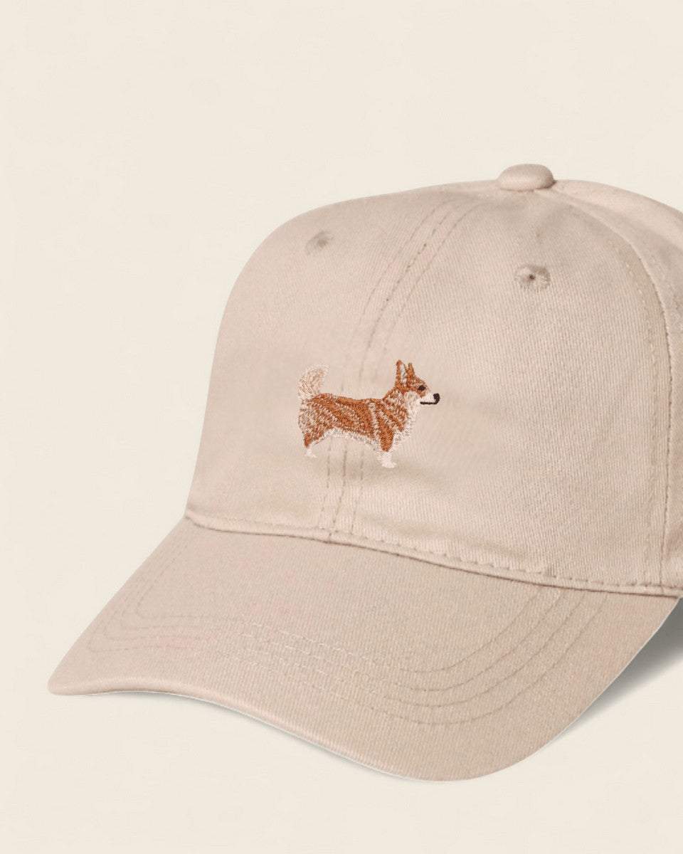 Corgi Personalised Hat - Namesake Embroidery Studio