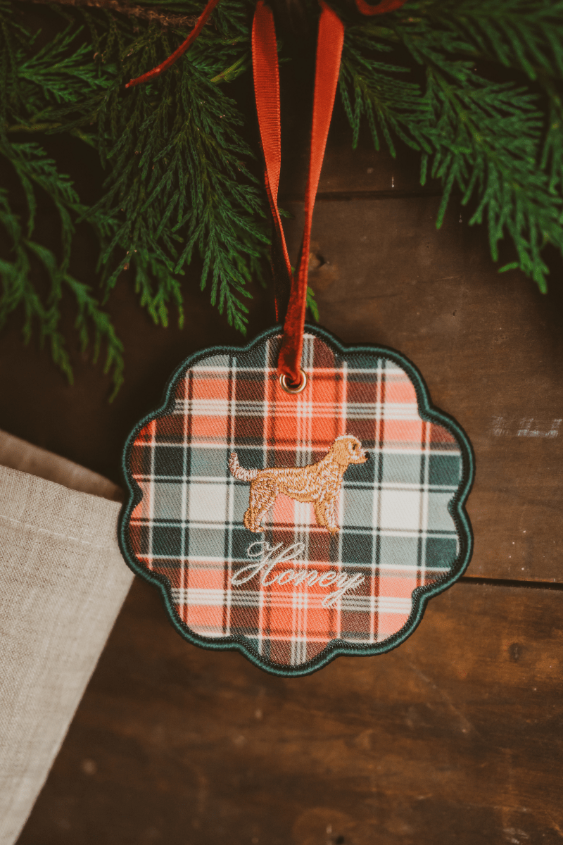 Custom Design Pet Ornament - Namesake Embroidery Studio