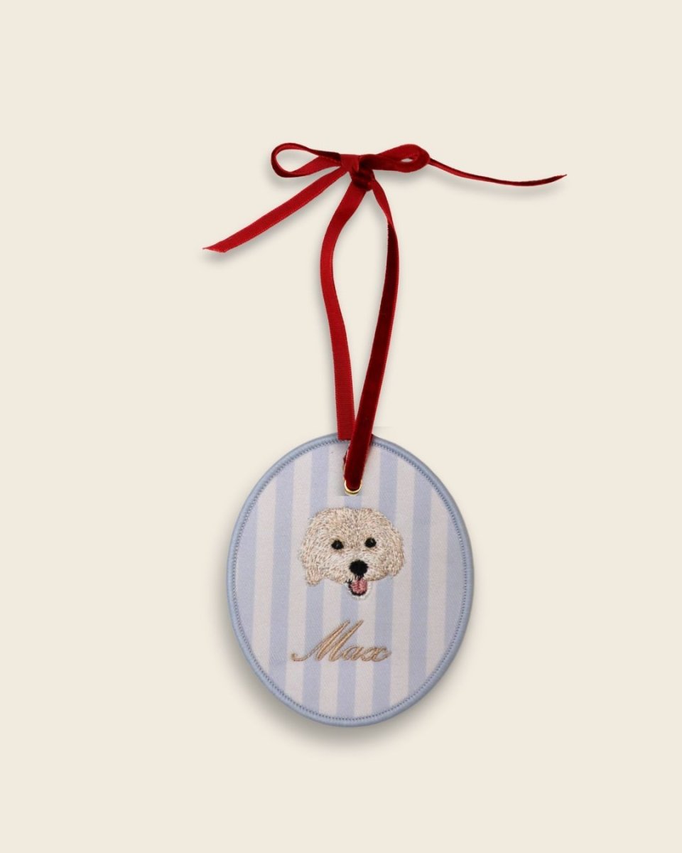 Custom Design Pet Ornament - Namesake Embroidery Studio