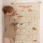 Embroidered Advent Calendar - Namesake Embroidery Studio