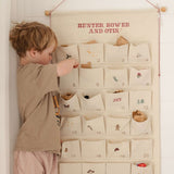 Embroidered Advent Calendar - Namesake Embroidery Studio