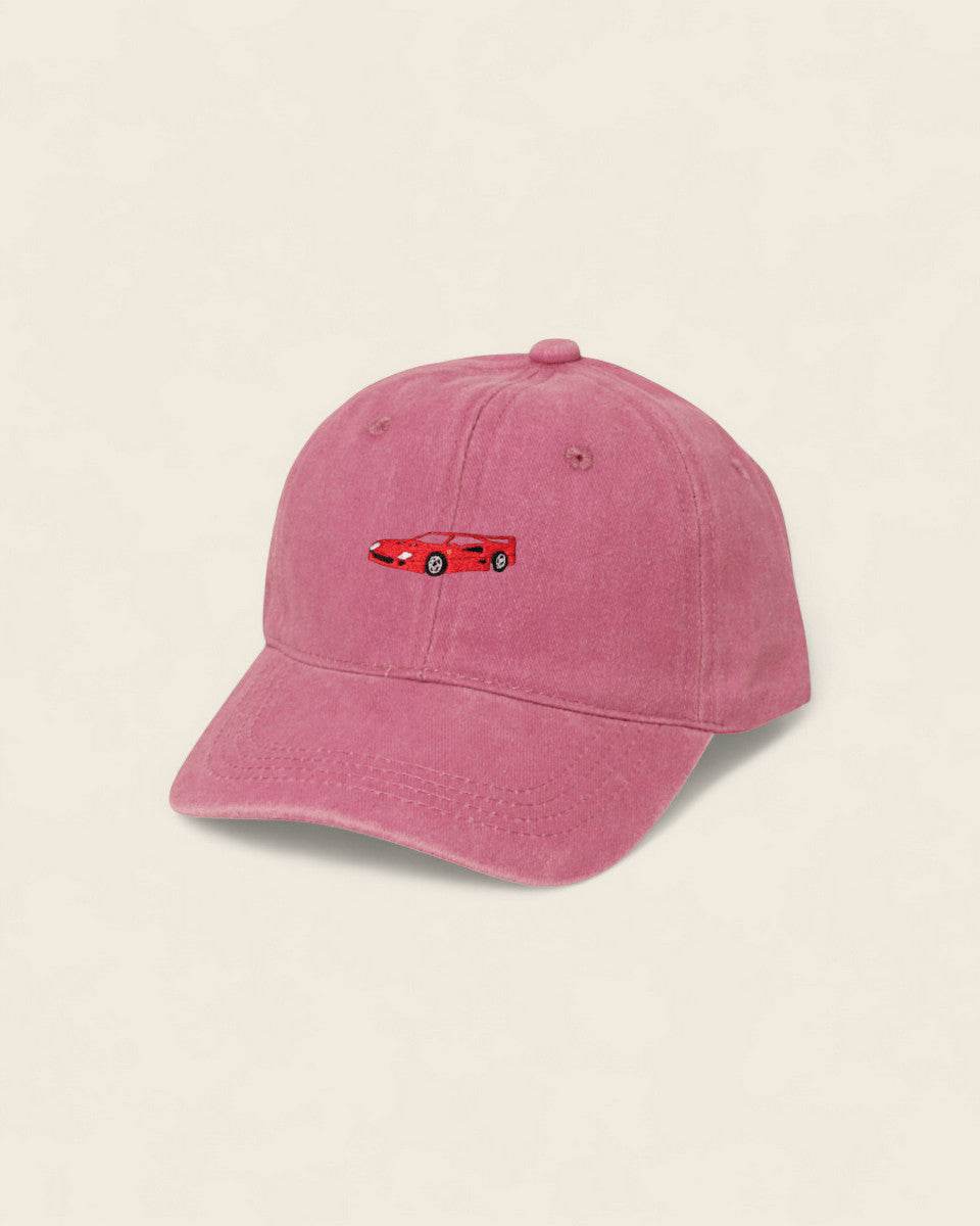 Ferrari F40 Personalised Hat - Namesake Embroidery Studio