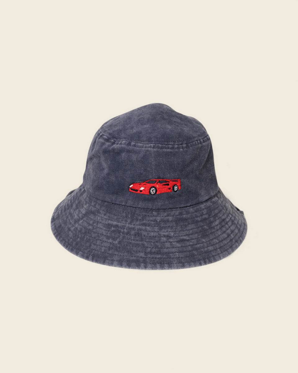 Ferrari Personalised Bucket Hat - Namesake Embroidery Studio