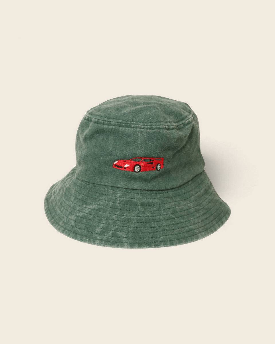 Ferrari Personalised Bucket Hat - Namesake Embroidery Studio
