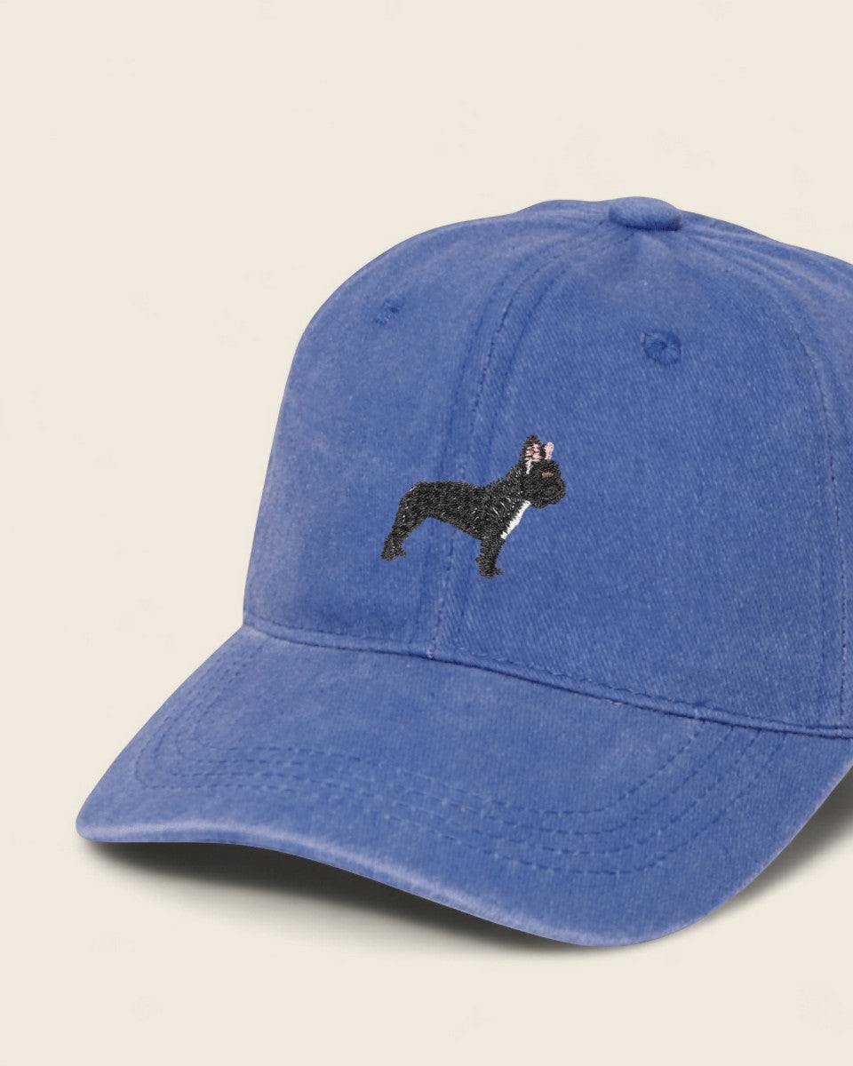 French Bulldog Personalised Hat - Namesake Embroidery Studio
