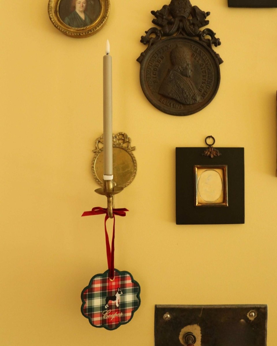 Initials Ornament - Namesake Embroidery Studio