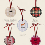 Initials Ornament - Namesake Embroidery Studio