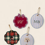Initials Ornament - Namesake Embroidery Studio