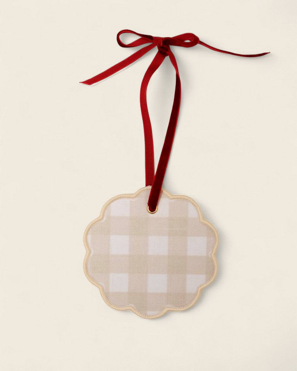 Initials Ornament - Namesake Embroidery Studio