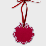 Initials Ornament - Namesake Embroidery Studio
