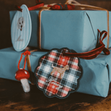 Initials Ornament - Namesake Embroidery Studio