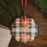 Initials Ornament - Namesake Embroidery Studio