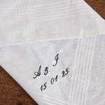 Men's Handkerchief - Namesake Embroidery Studio