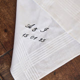 Men's Handkerchief - Namesake Embroidery Studio