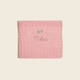 Merino Baby Blanket - Balloons Design - Namesake Embroidery Studio