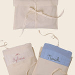 Merino Baby Blanket - Name Only - Namesake Embroidery Studio