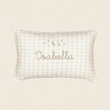 Moon and Stars Cushion - Namesake Embroidery Studio