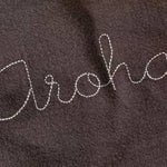 Kids Blue on Stone Grey Linen Apron