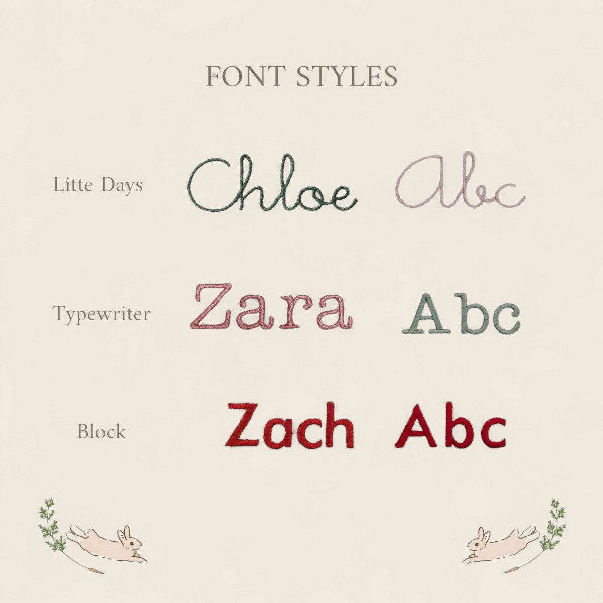 Personalised Storage Bucket - Bow - Namesake Embroidery Studio