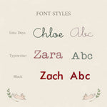 Personalised Storage Bucket - Mother Goose - Namesake Embroidery Studio