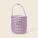 Personalised Storage Bucket - Picnic Boat - Namesake Embroidery Studio