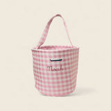Personalised Storage Bucket - Picnic Boat - Namesake Embroidery Studio