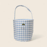 Personalised Storage Bucket - Tractor - Namesake Embroidery Studio