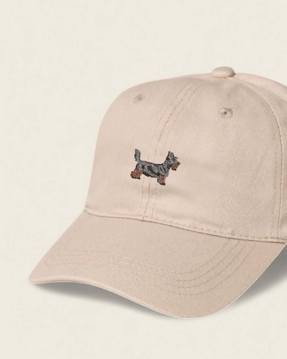 Scottish Terrier Personalised Cap - Namesake Embroidery Studio