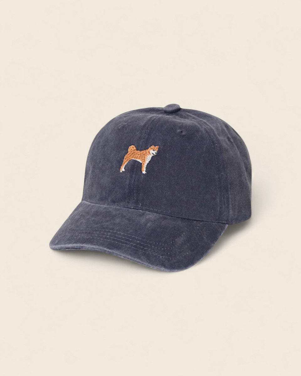 Shiba Inu Personalised Hat - Namesake Embroidery Studio