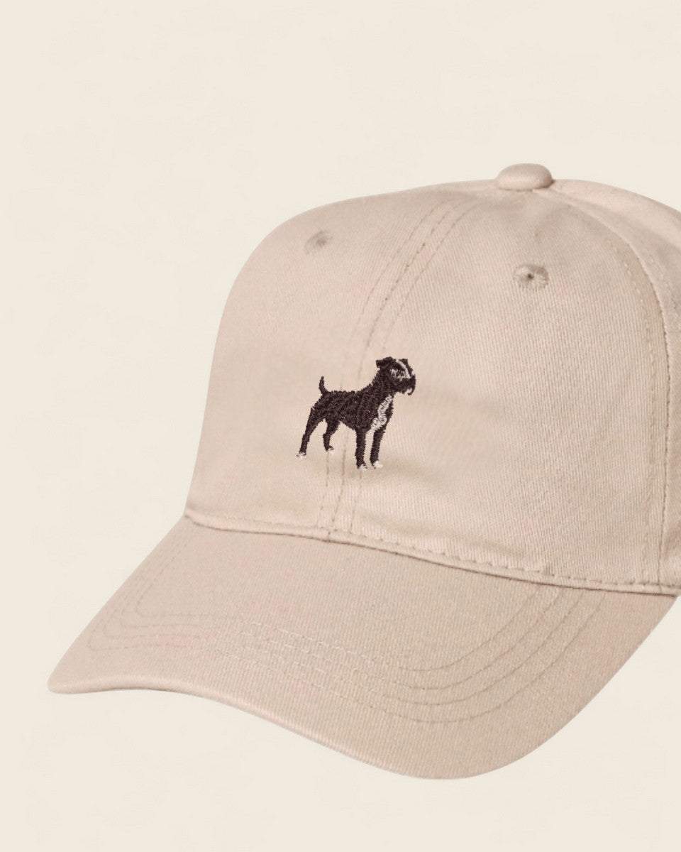 Staffordshire Bull Terrier Personalised Hat - Namesake Embroidery Studio