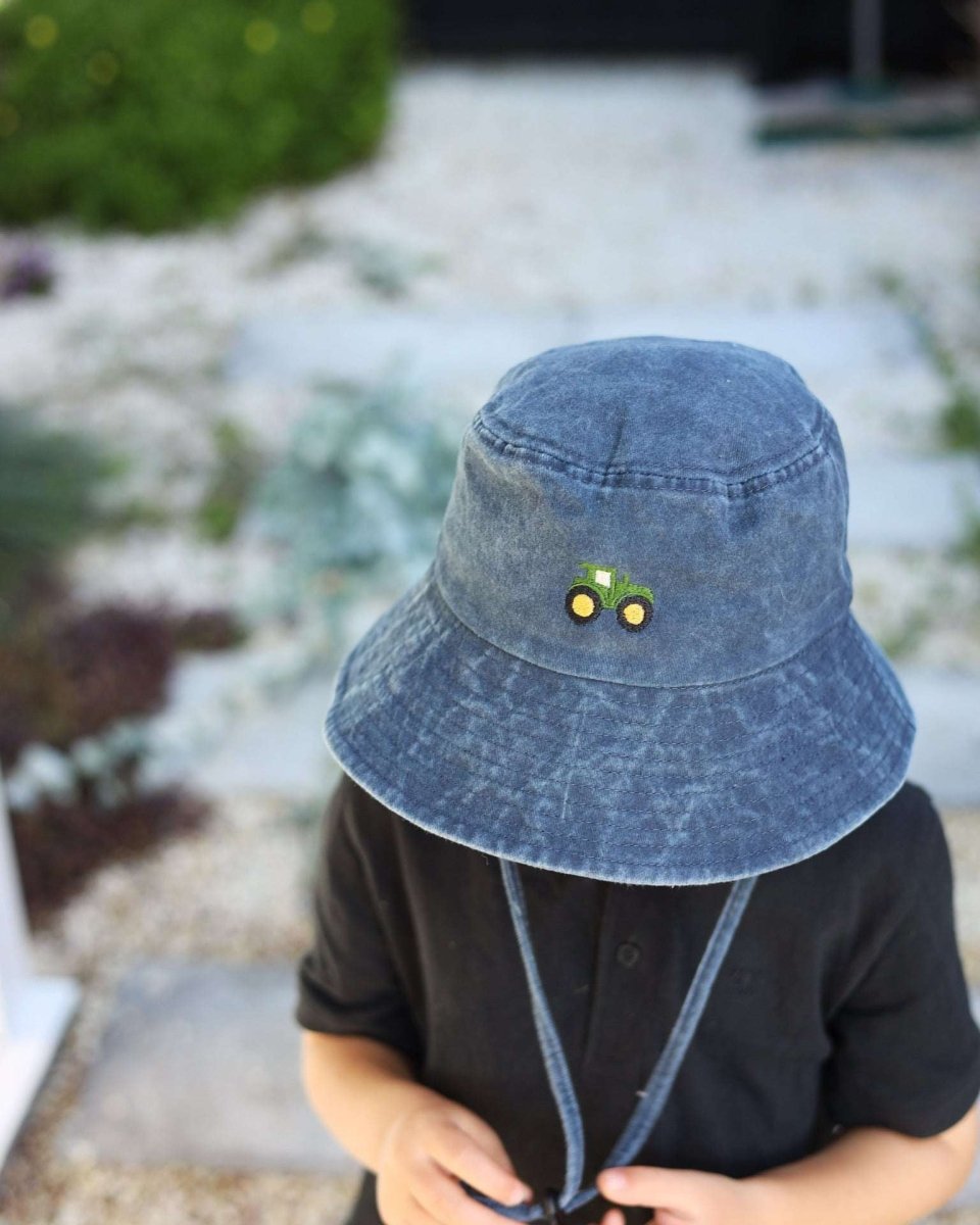Tractor Personalised Bucket Hat - Namesake Embroidery Studio