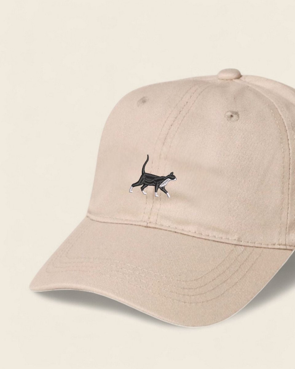 Tuxedo Cat Personalised Cap - Namesake Embroidery Studio