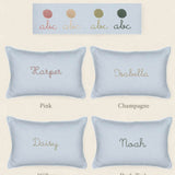 Woodland Friendly Fox Keepsake Linen Cushion - Namesake Embroidery Studio