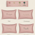 Woodland Friendly Fox Keepsake Linen Cushion - Namesake Embroidery Studio