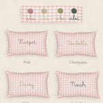 Woodland Friendly Fox Keepsake Linen Cushion - Namesake Embroidery Studio