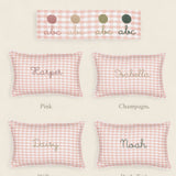 Woodland Friendly Fox Keepsake Linen Cushion - Namesake Embroidery Studio